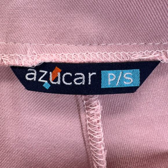 Azucar Wide Leg Pants Women Size S/P Pink Pockets Palazzo Summer Bohemian Hippie - Picture 14 of 16